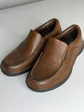 Streetcars Carrera Men's Brown Leather Slip-On Loafers 7.5M